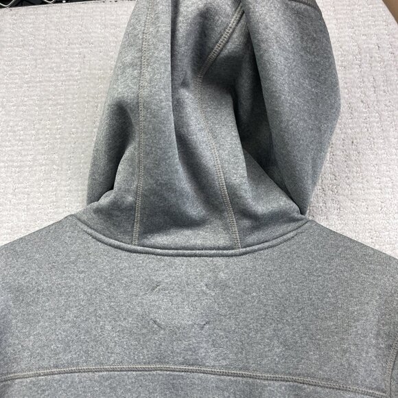 Burton Hoodie Sweatshirt Men's Size Medium Gray Mountain / Sun Rise Doodle Read - Picture 15 of 15